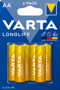 Батарейка Varta LongLife AA (LR6)