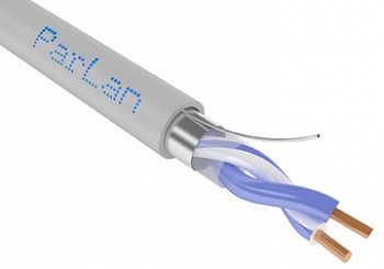 Витая пара F/UTP 5e 1х2х0,52 PVC медь (305м.), Паритет ParLan (102443)