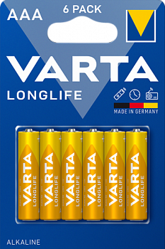 Батарея Varta LongLife AAA (LR03)