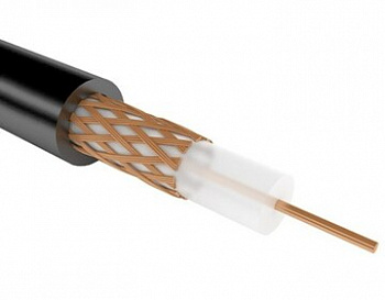 Кабель коаксиальный РК 75-4-11 черный (01-2697) медь (бухта 200 м.), Rexant