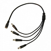 DC Male кабель 1x4male вых, D 5,5x2,1mm (UA)